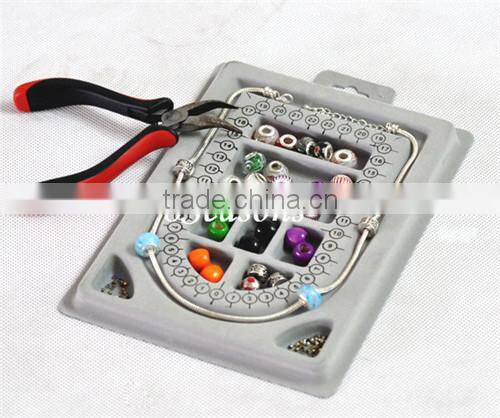 Rectangle Small Size Beading Tray Bead Trays Stringing Jewelry Design Board