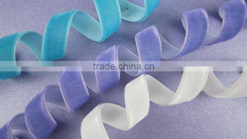 white velvet ribbon
