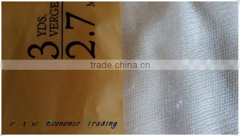 100% cotton Natural cheesecloth fabric Kitchen cleaning cloth Grade A cheese