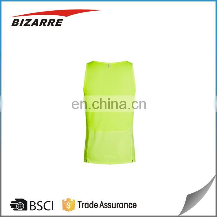 Polyester sports clothing manufacturer singlet design