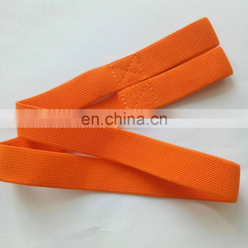 Custom sewing woven twill elastic tape