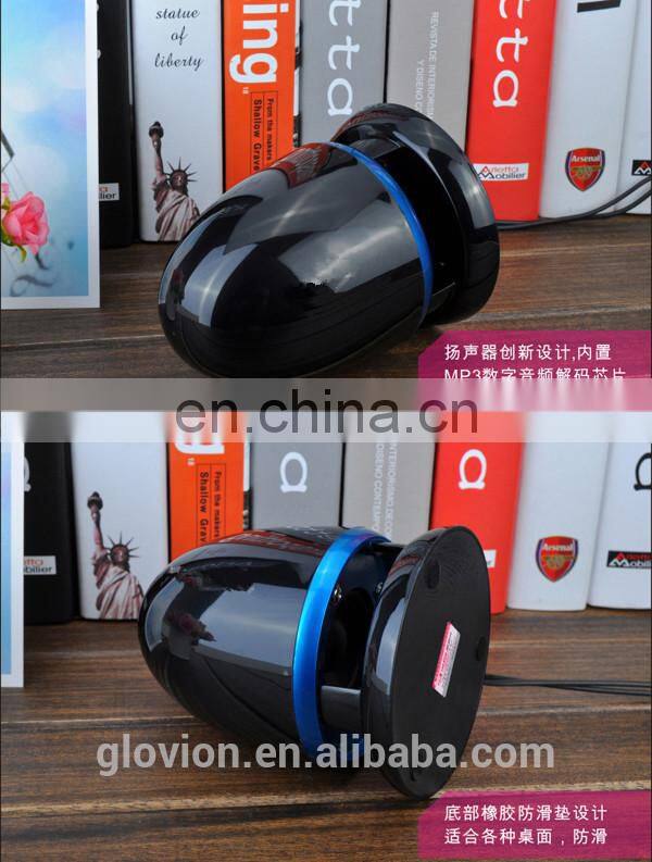 Popular Mushroom shape mini usb port speaker mini portable speaker USB port with lound sound speaker