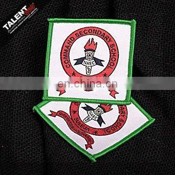 2014garment machine woven badge