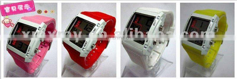 Sports Digital LED Sports Silicone Watch