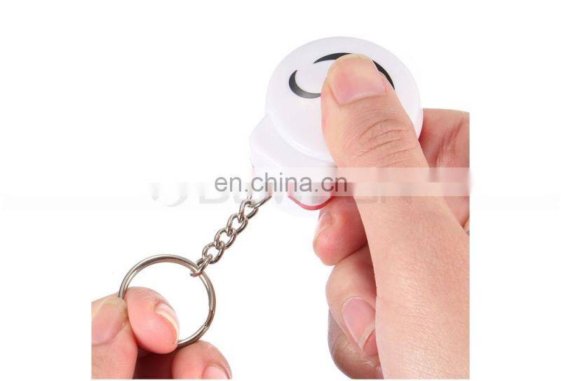 Small Face Personal Safety Alarm Keychain Self-defense Alarm