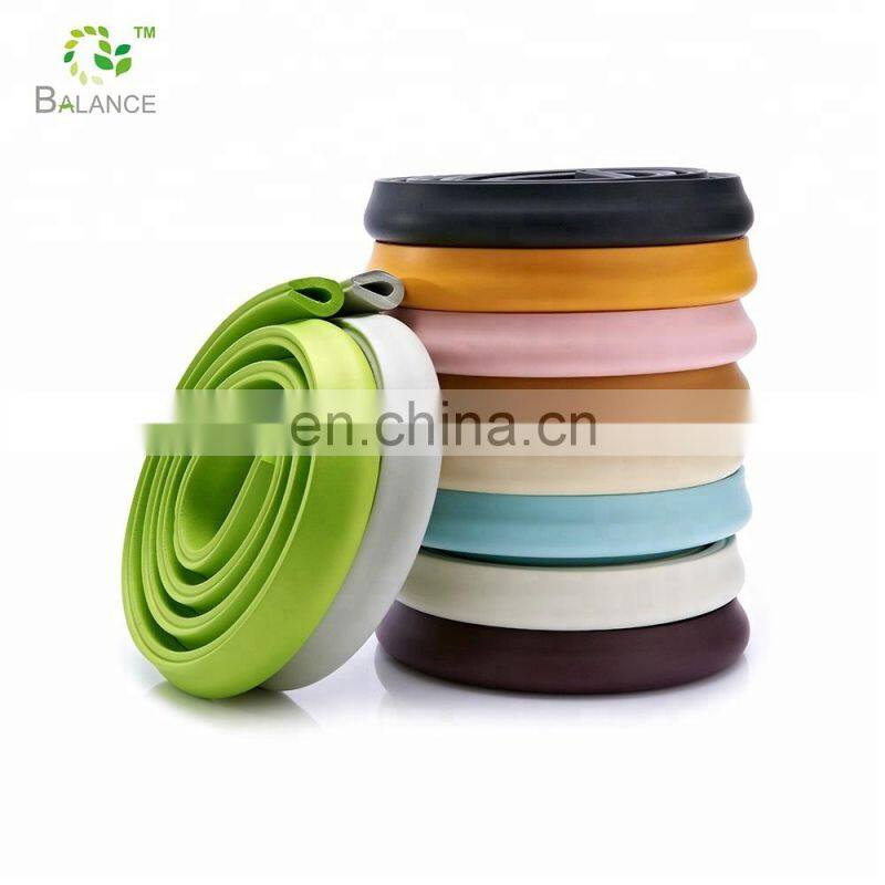 Plastic kitchen cabinet baby sharp edge rubber protector