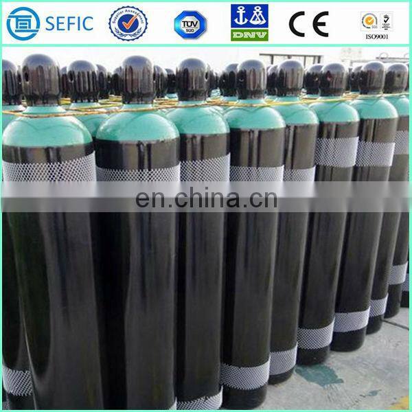 EN ISO 9809-1/ISO9809-3 Standard Oxygen Cylinder High Pressure Air Tank with 99.999% Oxygen Gas