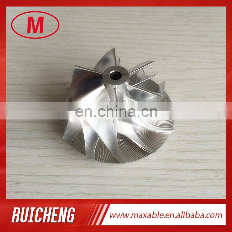 GTA15-25 41.55/56.03mm 6+6 blades 737689-0002 high performance turbo milling/aluminum 2618/BILLET compressor wheel for 769708