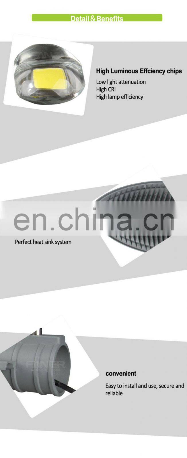 Faner factory directly sale good waterproof led street light outdoor IP65 lighting 120w street light