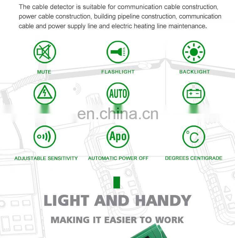 SPOT Advanced Cable Tracker Pipe Locator Detector Wire advanced cable locator