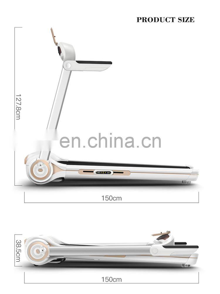 YPOO new design folding Gym Fitness Slim easy installment mini Treadmill for home use