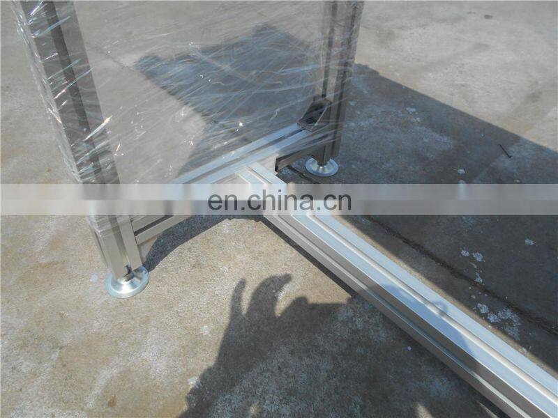 Shanghai Joygoal Light-duty pvc belt conveyor turn band transport for assemble line