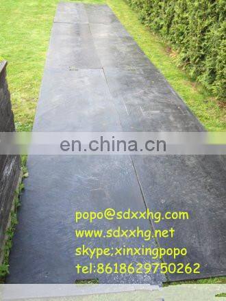 plastic road plate/ plastic track way panel / plastic ground protection mats
