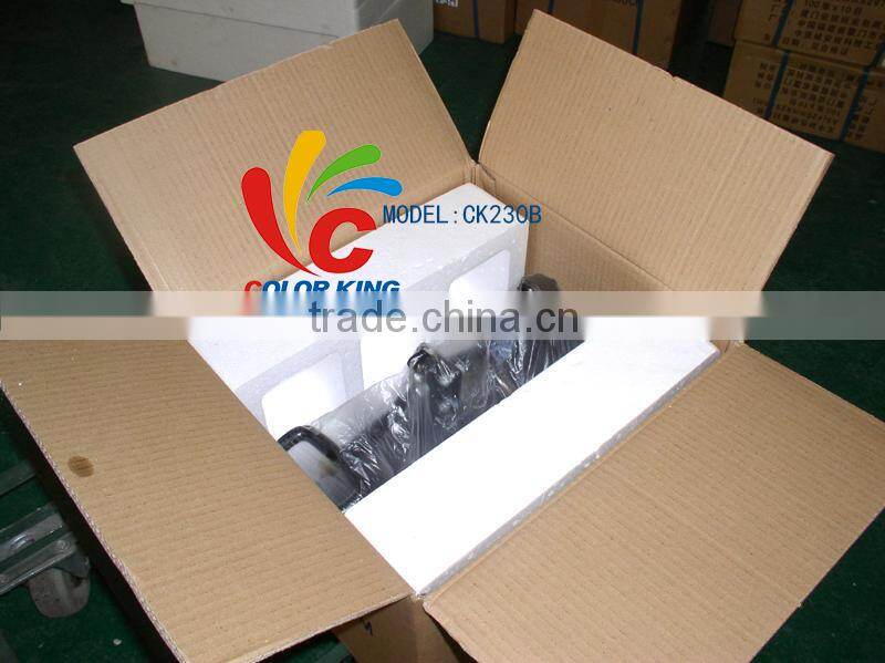 2016 New Auto Open Heat Press Counting Press Number Function LCD Controller Auto Alarm Heat Press Machine