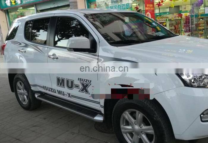 4x4 pickup automatic side step (running board) for Isuzu MUX pickup 2018 customized cars decorative accessories