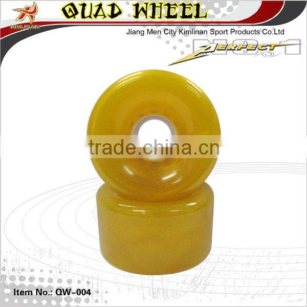 Colorful roller skate wheel