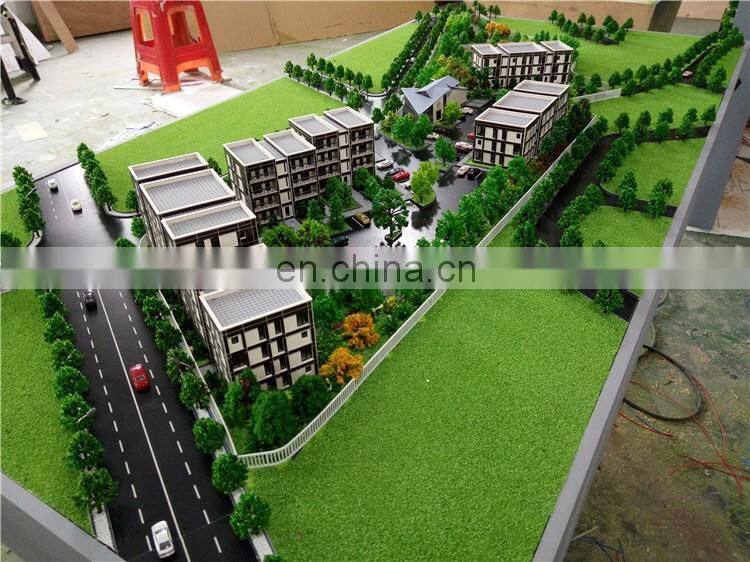 Ho sale 3d miniature building model houses  for real estate
