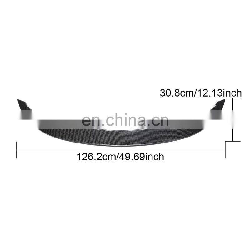 Modify Luxury SLS Class Carbon Fiber Car Rear Spoiler Wings for Mercedes Benz AMG C197 2010-2014