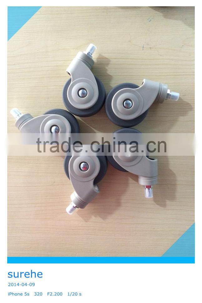 75mm caster for infusion holder and hospital furniture