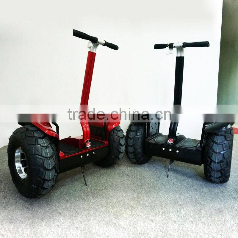 Sunnytimes 36V 72V Lithium Battery Waterproof 2 Wheels Electric Self Balance Scooter With Handle And Big wheels