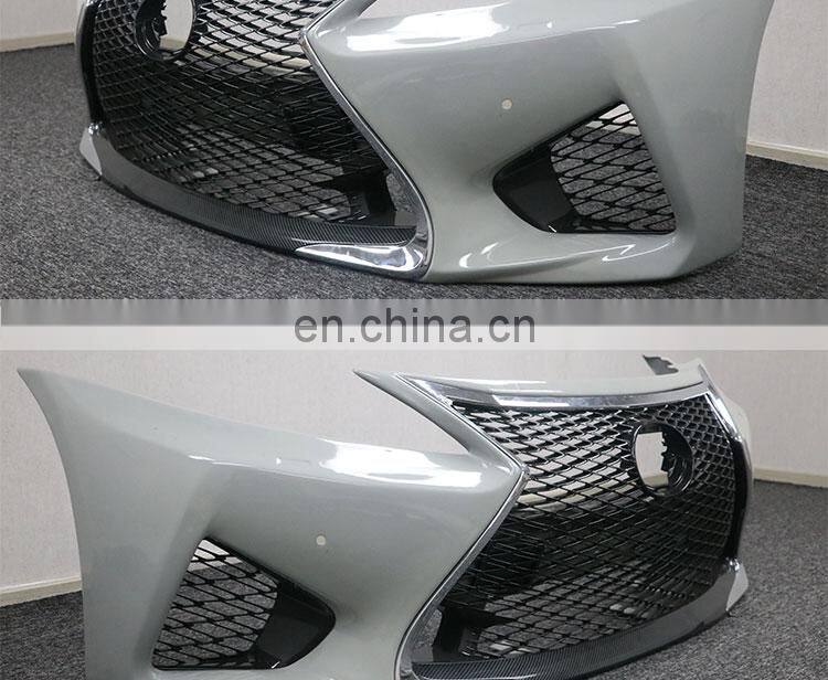 Runde Car Modification ABS Material GSF Style Old Lexus Upgrade IS300 Body Kit For 06-12 Lexus IS250 Front Bumper Grille