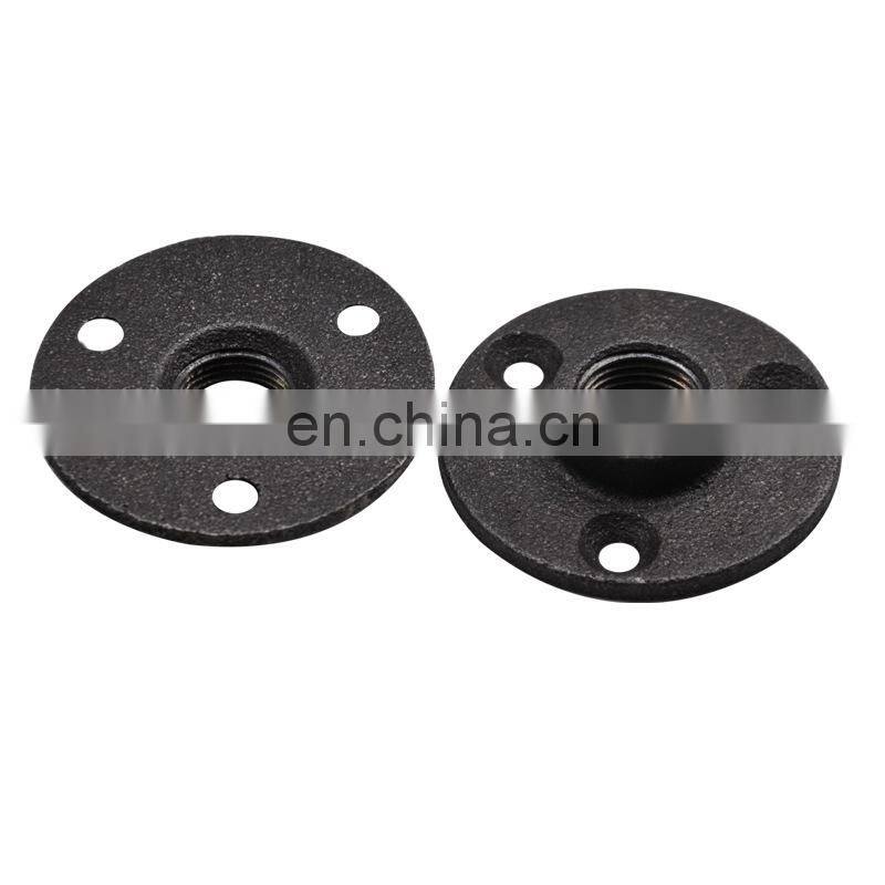 Custom Ductile Iron Floor Flange OEM Foundry Cast Grey Iron Parts