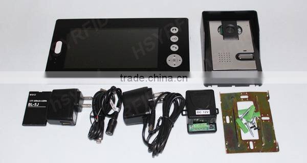 Motion Detection 2 Way Speaking Wireless Doorphone Camera Doorbell with Recorder