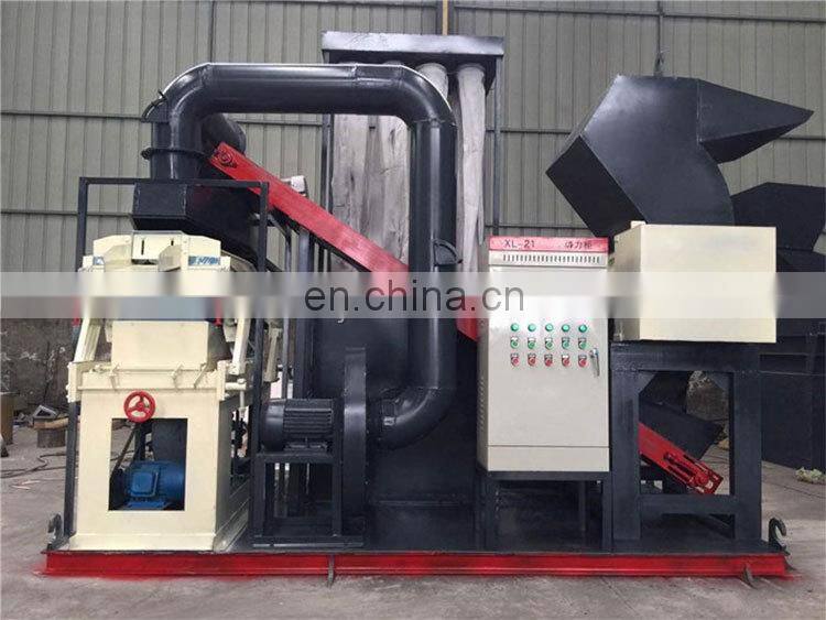Granulator Cable Wire Recycling Machine High Quality Separation Rate Industrial Scrap Copper Crush Wire Separating Copper CN;HEN
