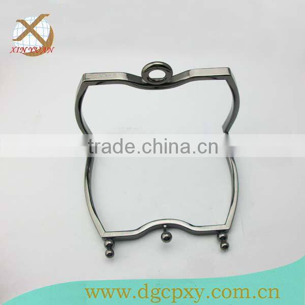 beautiful shape metal purse frame smart lock