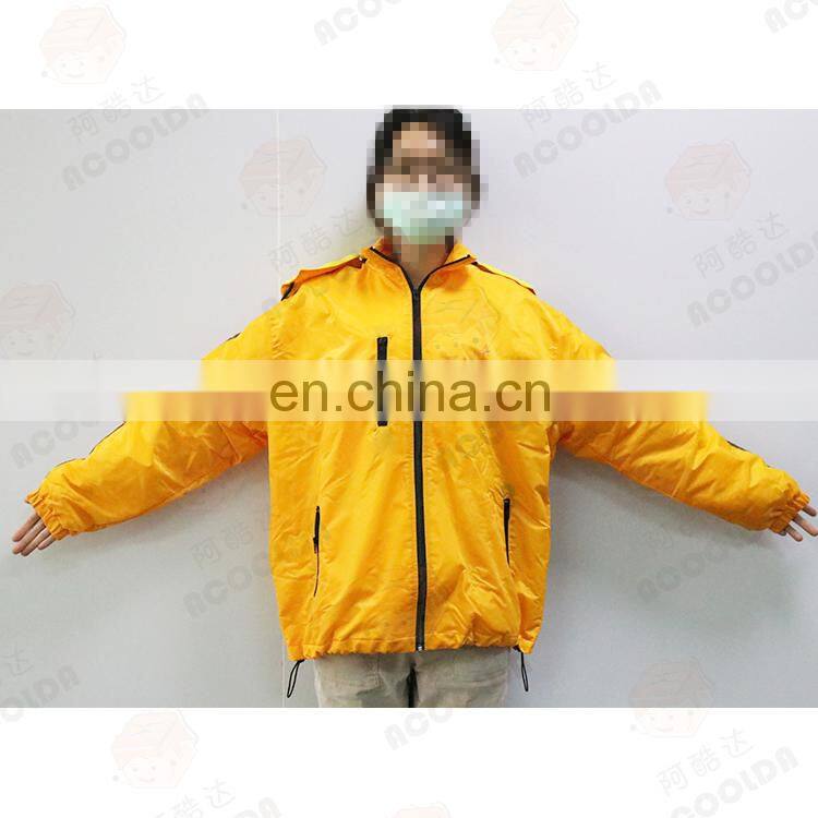 High Quality Custom Color Unisex Outdoor Nylon Windbreaker Jacket for Delivery Man