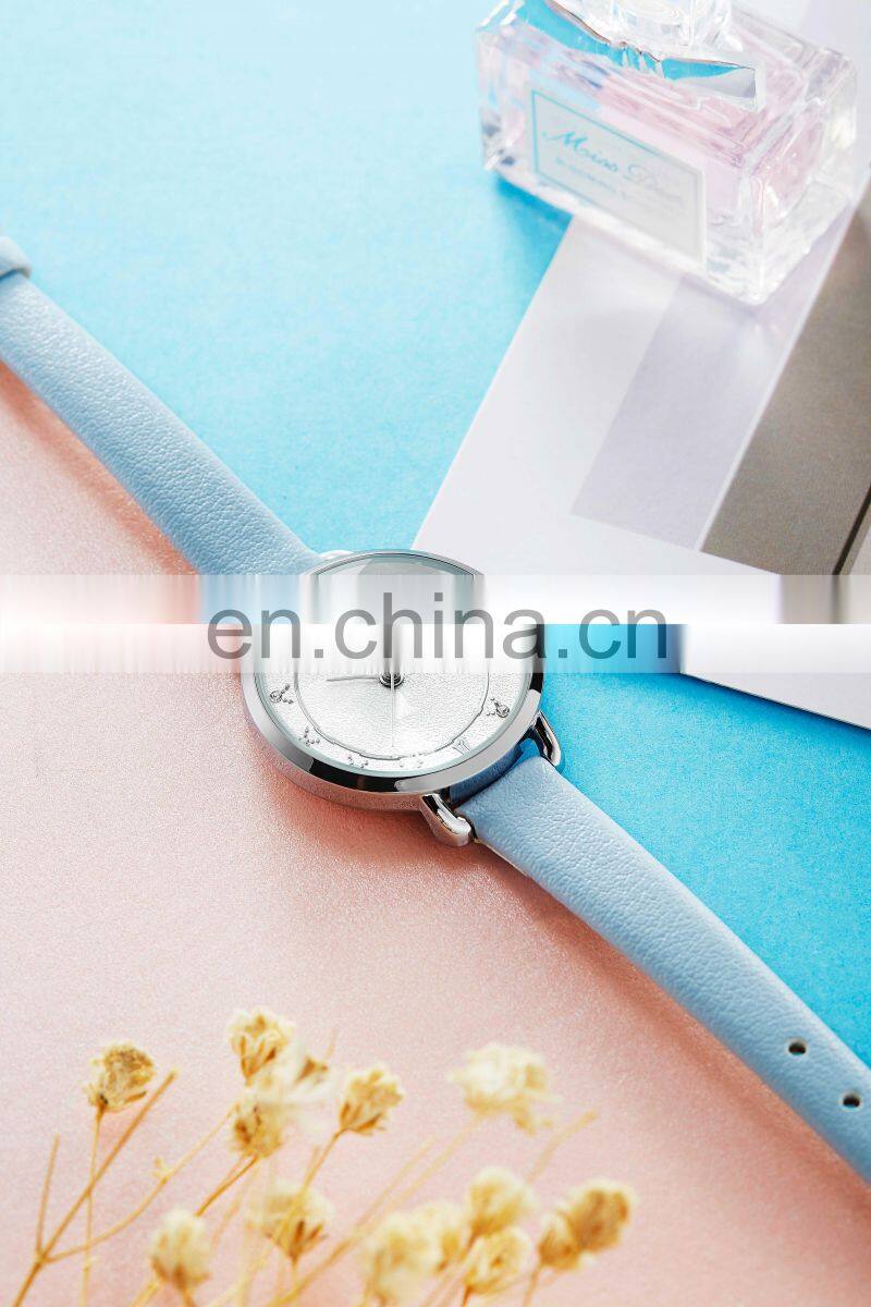 SHENGKE Top Fashion Made in China Guangzhou Female Wristwatch Women Quartz Watch Girl Leather Ladies Watches