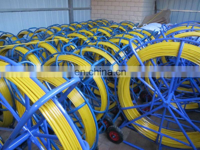 6mm x 150m FiberGlass Fiber Glass Wire Cable Fish Snake Rod Rodders Duct Puller