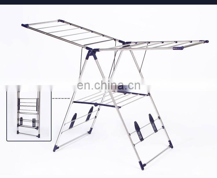 Hot selling Portable collapsible clothes drying rack