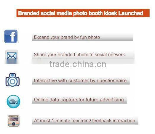 Portable Fun Outdoor Advertising Photo Cabine For Sale