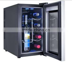 SMAD 8 bottles electric thermoelectric horizontal wine cooler with ETL/CE/ROHS