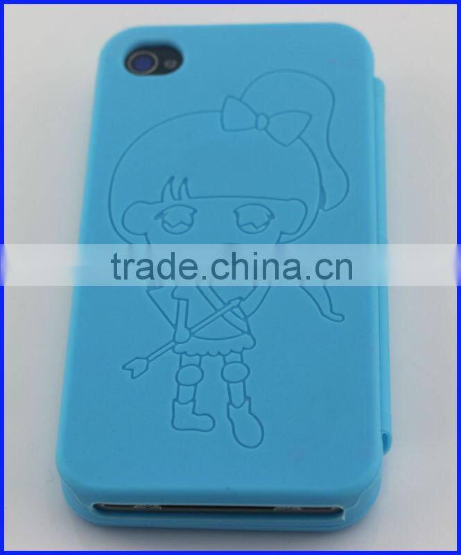 Soft Cute Funny Silicone Protective Cover Cheap High Quality Protective Front and Back Cover Case