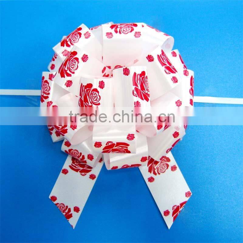 30 Inches Large Red Metallic Magnet Car Bow/Wedding Car Bow/Christmas Bow/Gift Bow