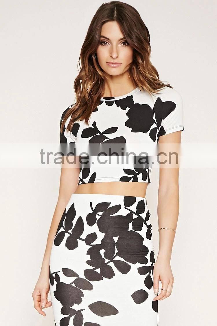 Fashion women blouse and skirts latest tops designs girls