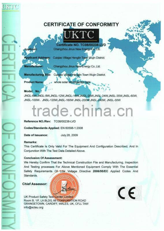 Solar Garden Light(double arm)