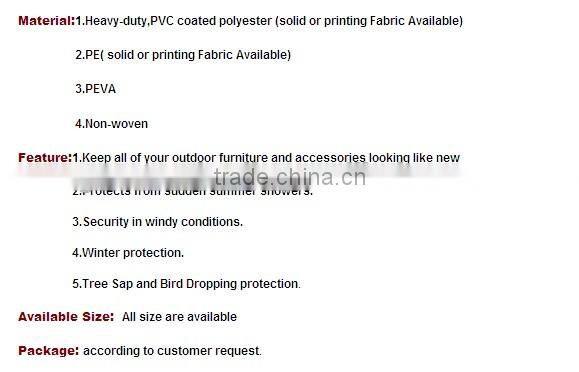 Large Waterproof Garden Furniture Patio Parasol Umbrella Cover