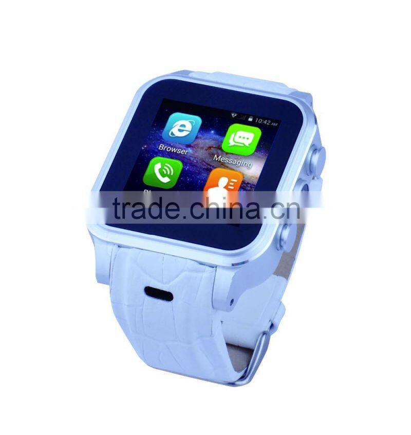 1.54" IP67 waterproof touch screen Android smart watch with 3G/WIFI/GPS , wrist smart watch cellphone