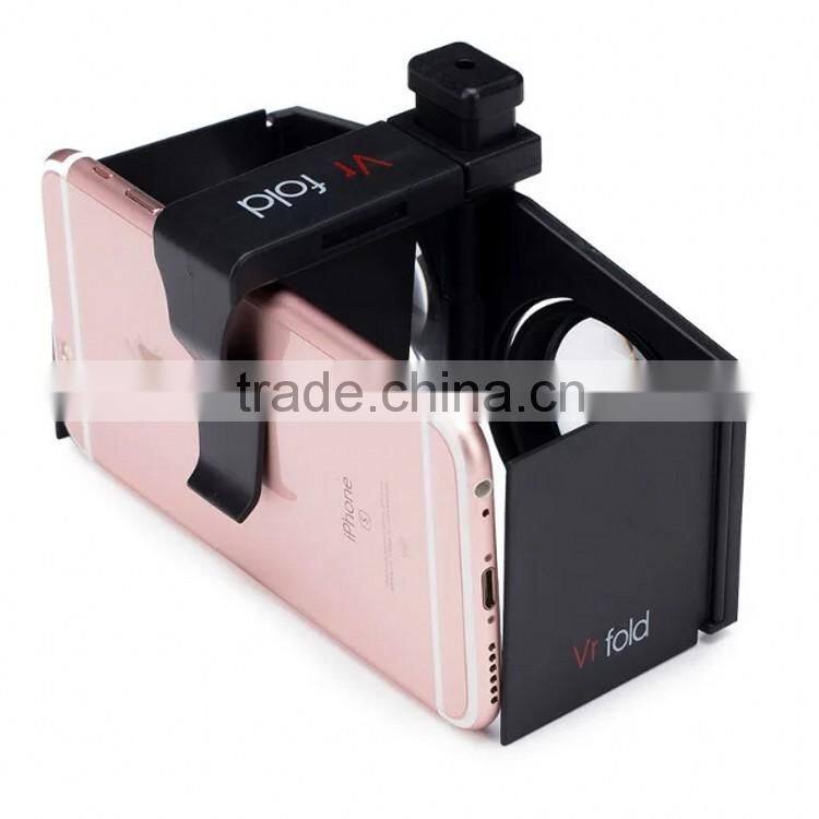 Portable Handheld VR Fold 3G Glasses ABS Plastic For Smart Phone to 4.7-6 Inch