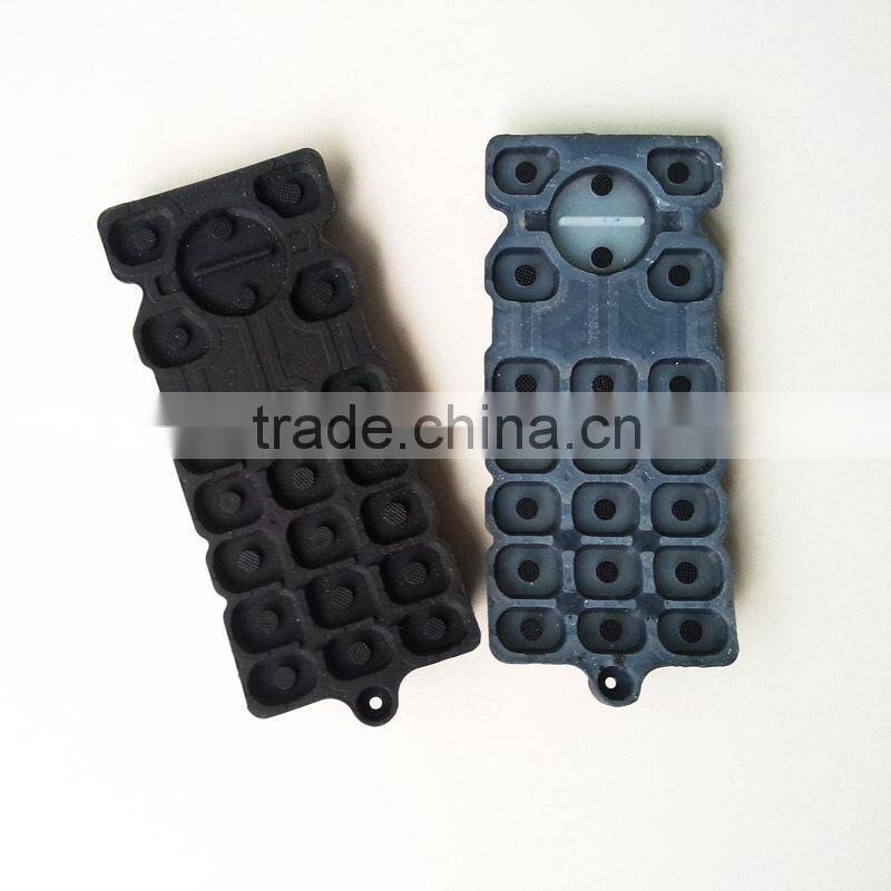 2015 Phone /cell phone silicone rubber keypad with conductive pill