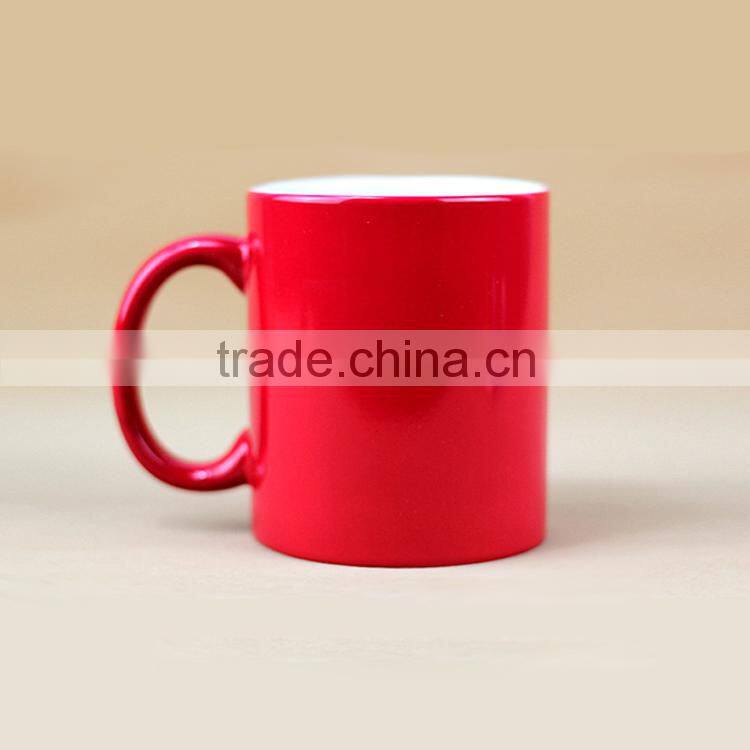 wholesale 11oz colorful sublimation blank mug