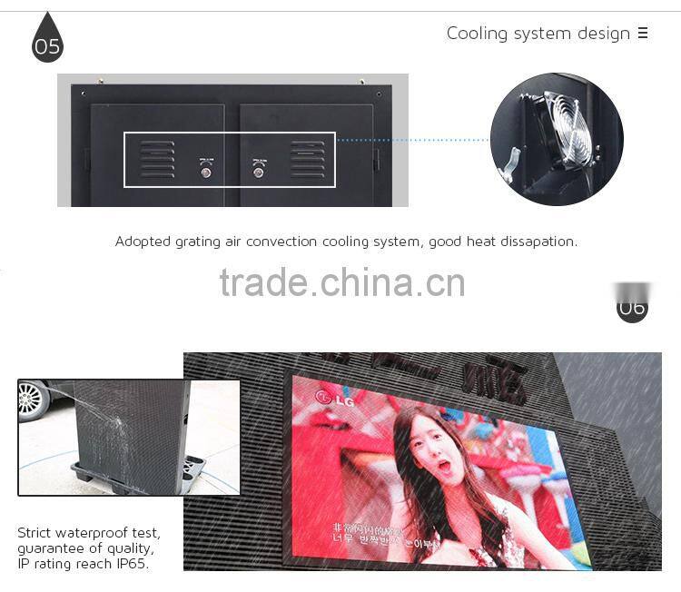 led outdoor advertising board video screen