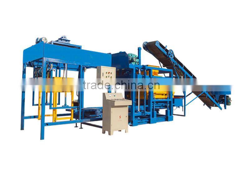 QT4-25 automatic hydraulic pressure brick machine for myanmar