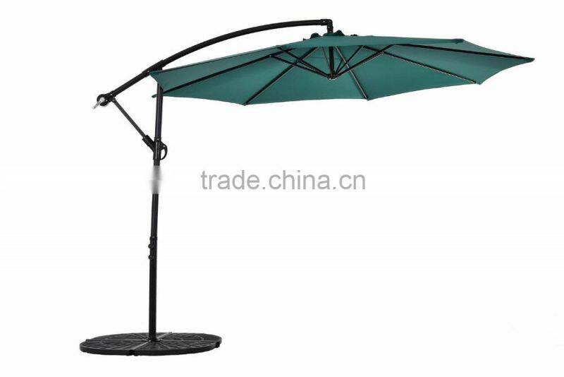 Offset 10' Hanging Patio Umbrella