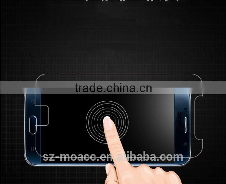 China Wholesale HD clear tempered glass screen protector for Samsung Galaxy S6