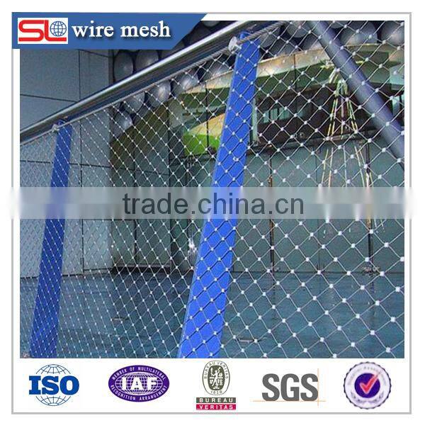 2015 China sale stainless steel wire rope mesh net