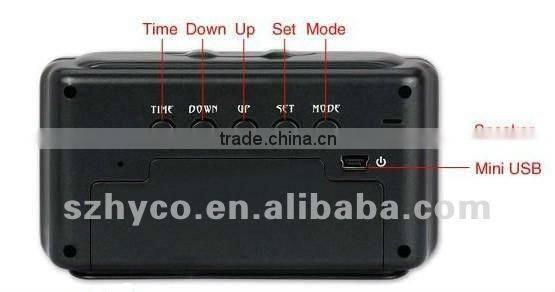 hidden camera small wireless Multifunction Clock DVR
